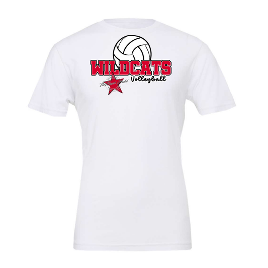 Wildcats Varsity Volleyball-Bright Red