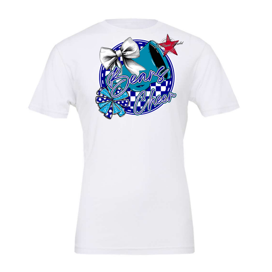 Bears Circle Cheer Design-Blue-Carolina Blue