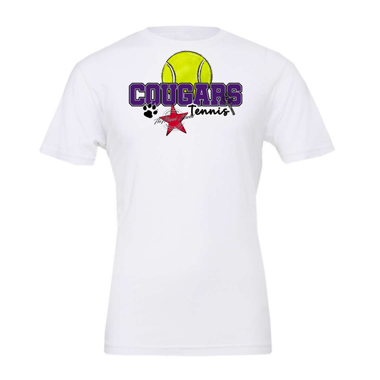 Cougars Varsity Tennis-Purple
