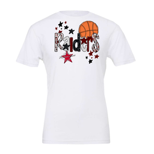 Raiders Basketball Scrape-Maroon