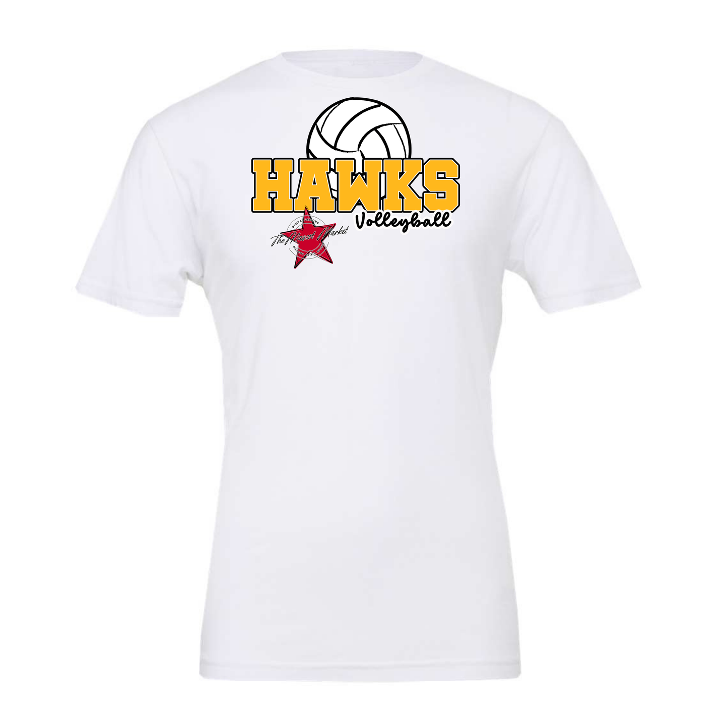 Hawks Varsity Volleyball-Yellow