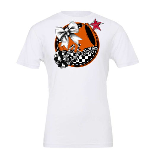 Cheer Circle Design-Burnt Orange