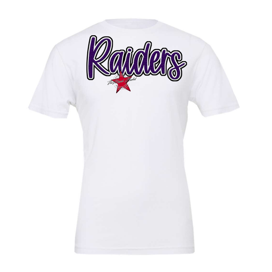 Raiders Faux Chenille Patch-Purple