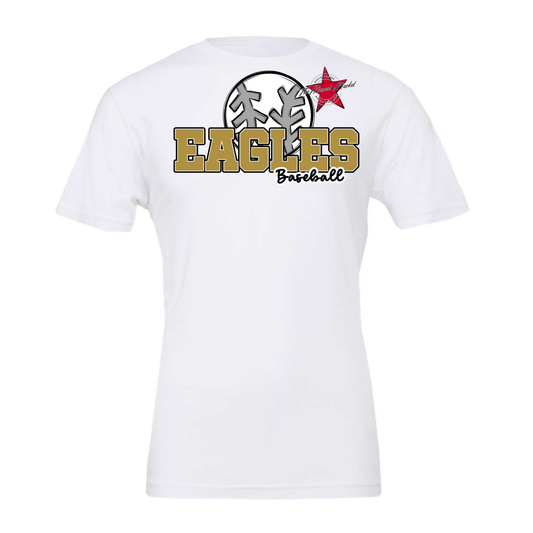 Eagles Varsity Baseball Design-Gold
