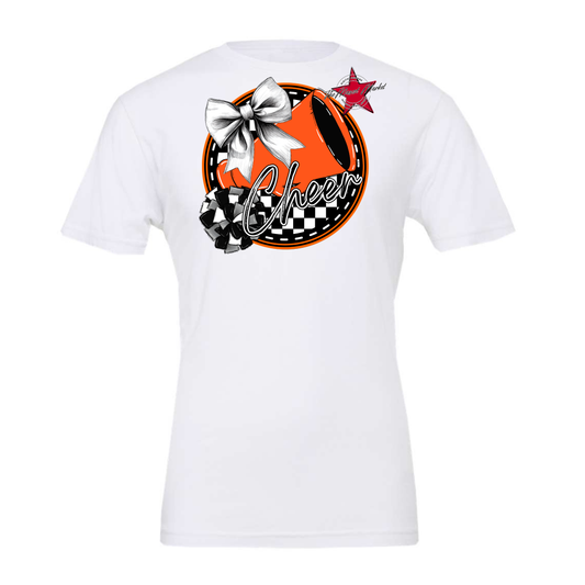 Cheer Circle Design-Orange
