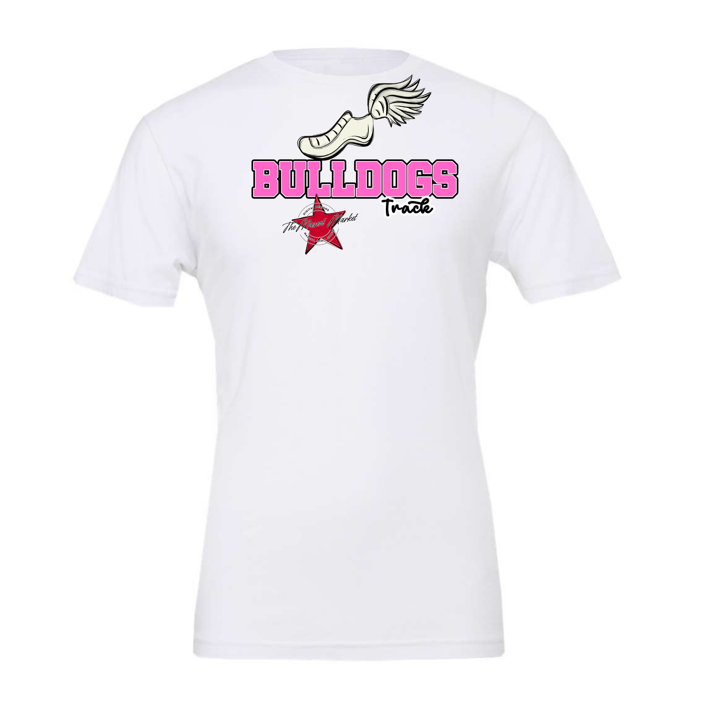 Bulldogs Varsity Track-Baby Pink