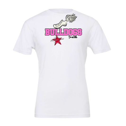 Bulldogs Varsity Track-Baby Pink