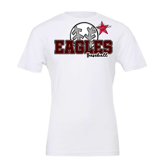 Eagles Varsity Baseball Design-Maroon