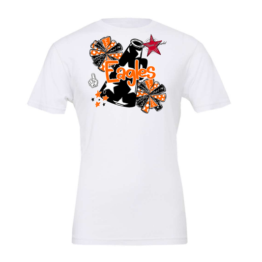 Eagles Alpha Cheer Megaphone-Orange