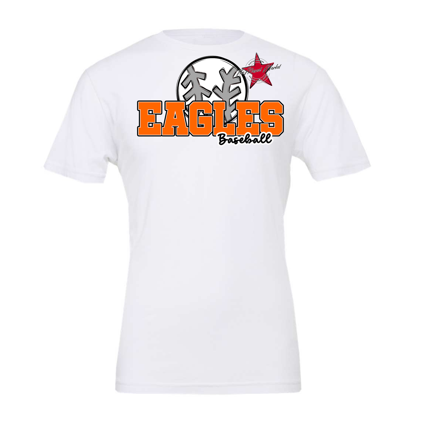 Eagles Varsity Baseball Design-Orange