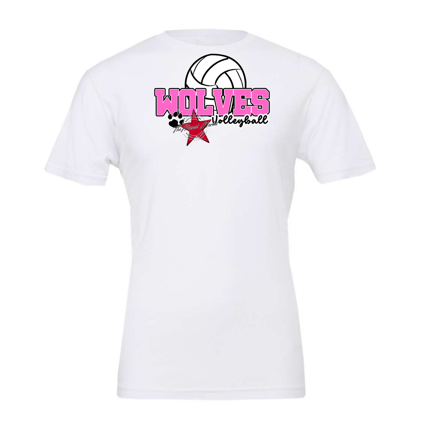 Wolves Varsity Volleyball-Baby Pink