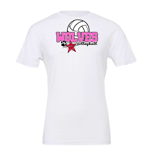 Wolves Varsity Volleyball-Baby Pink