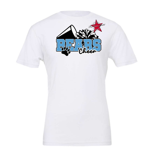 Bears Varsity Cheer Design-Carolina Blue