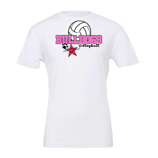Bulldogs Varsity Volleyball-Baby Pink