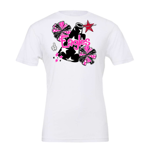 Eagles Alpha Cheer Megaphone-Pink