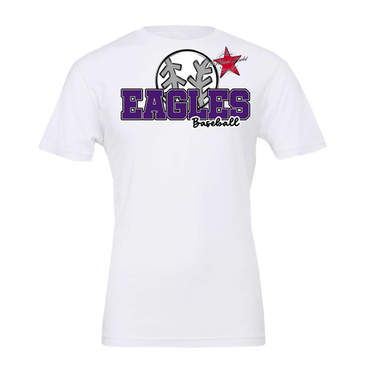Eagles Varsity Baseball Design-Purple