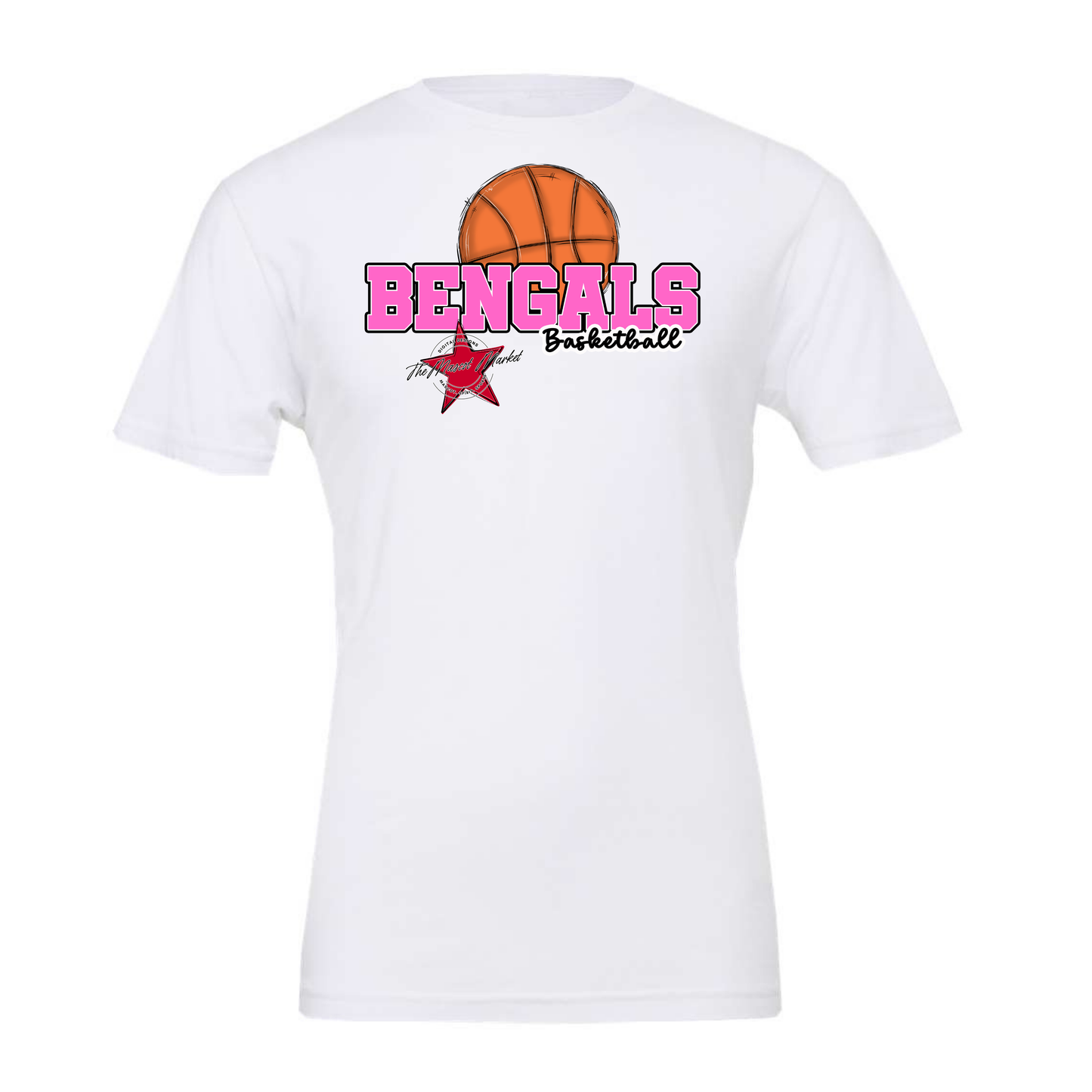 Bengals Varsity Basketball-Baby Pink