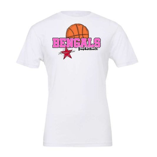 Bengals Varsity Basketball-Baby Pink