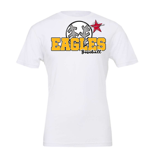 Eagles Varsity Baseball Design-Yellow