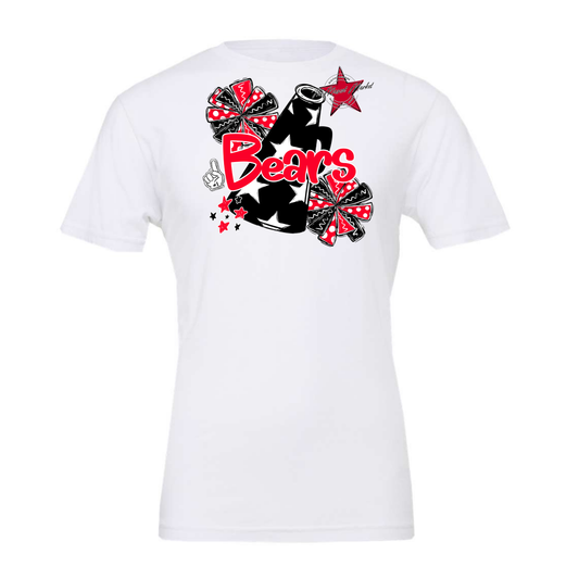 Bears Megaphone Alpha Design-Red
