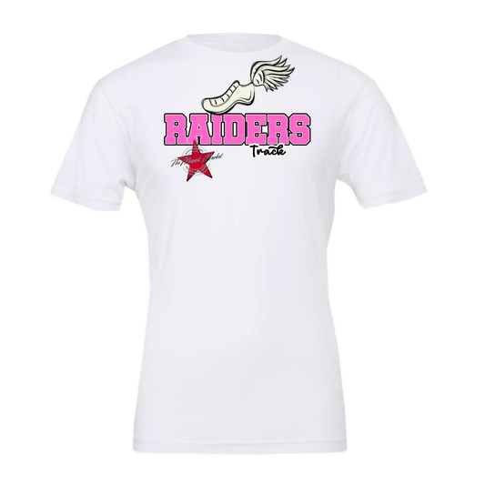 Raiders Varsity Track-Baby Pink