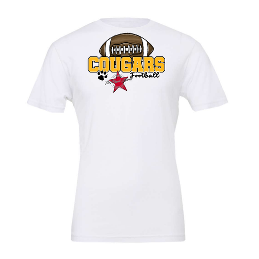 Cougars Varsity Football-Yellow