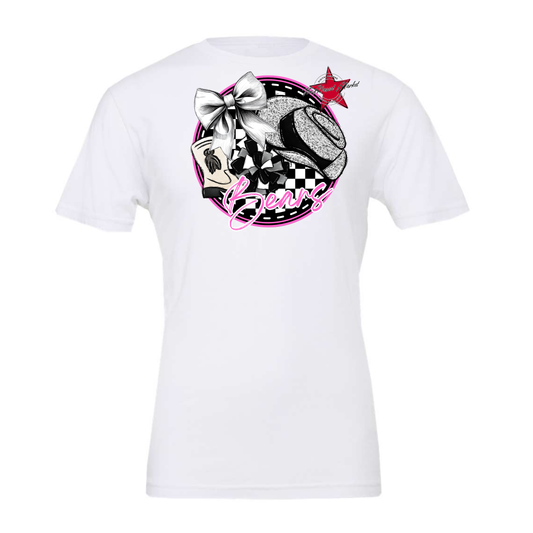Bears Circle Drillteam Design-Baby Pink