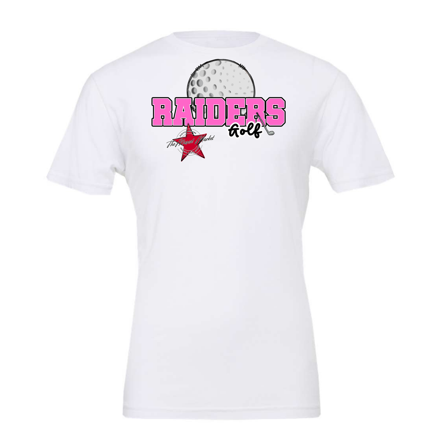 Raiders Varsity Golf-Baby Pink
