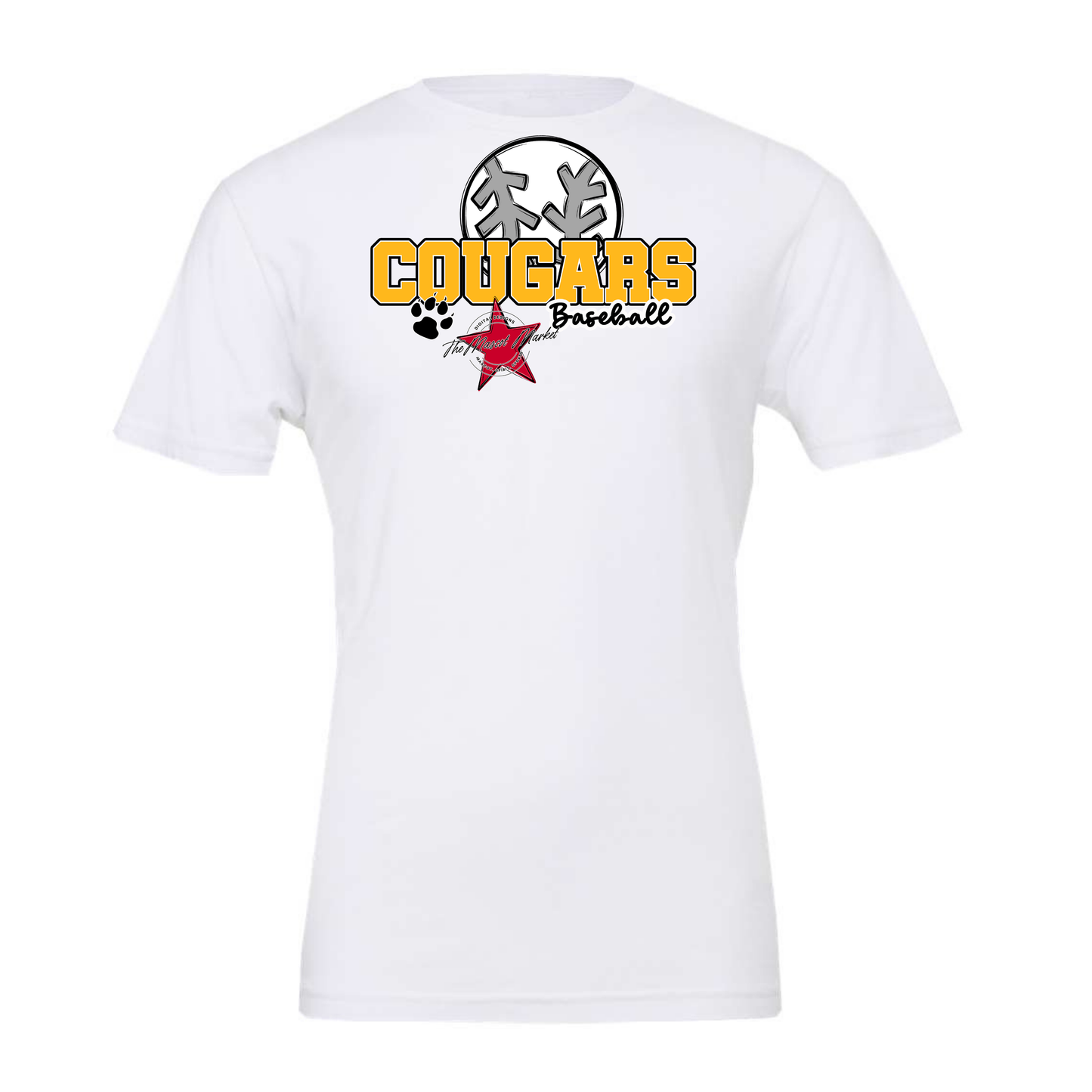 Cougars Varsity Baseball-Yellow