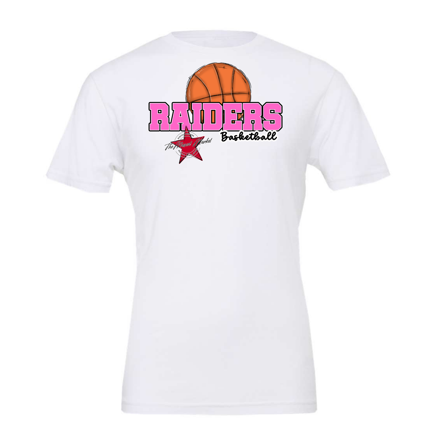 Raiders Varsity Basketball-Baby Pink