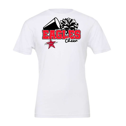 Eagles Varsity Cheer Design-Bright Red