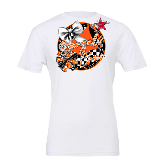 Bengals Circle Cheer Design-Orange