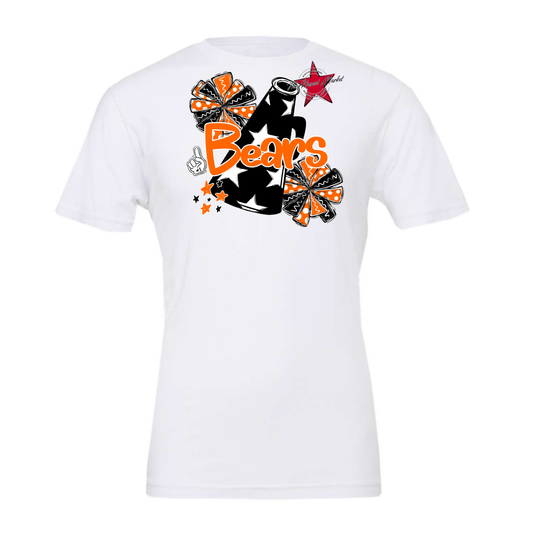 Bears Megaphone Alpha Design-Orange