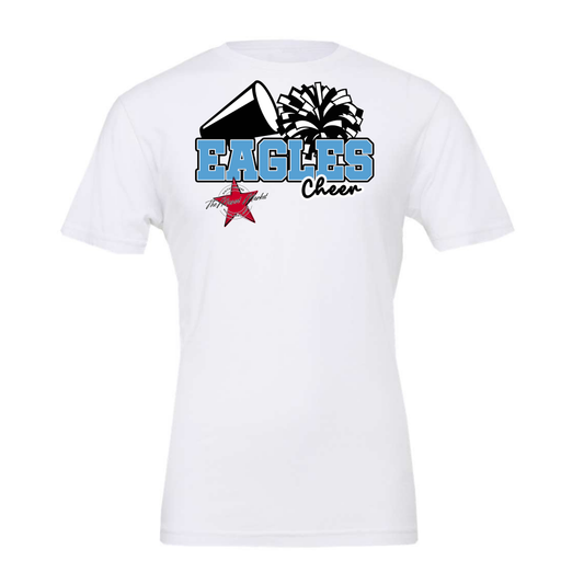 Eagles Varsity Cheer Design-Carolina Blue
