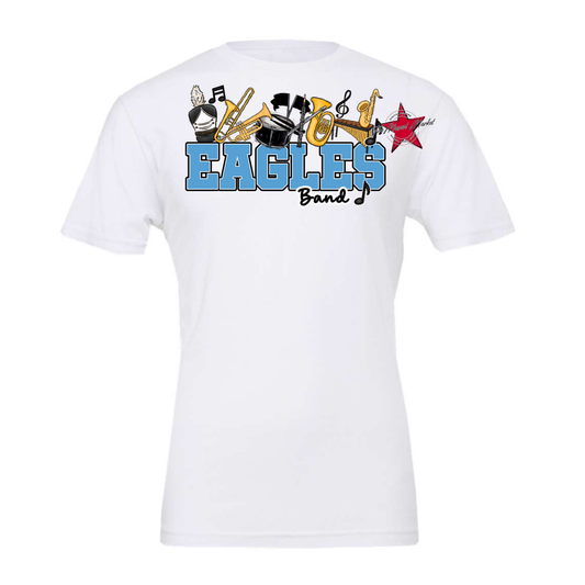 Eagles Varsity Band Design-Carolina Blue