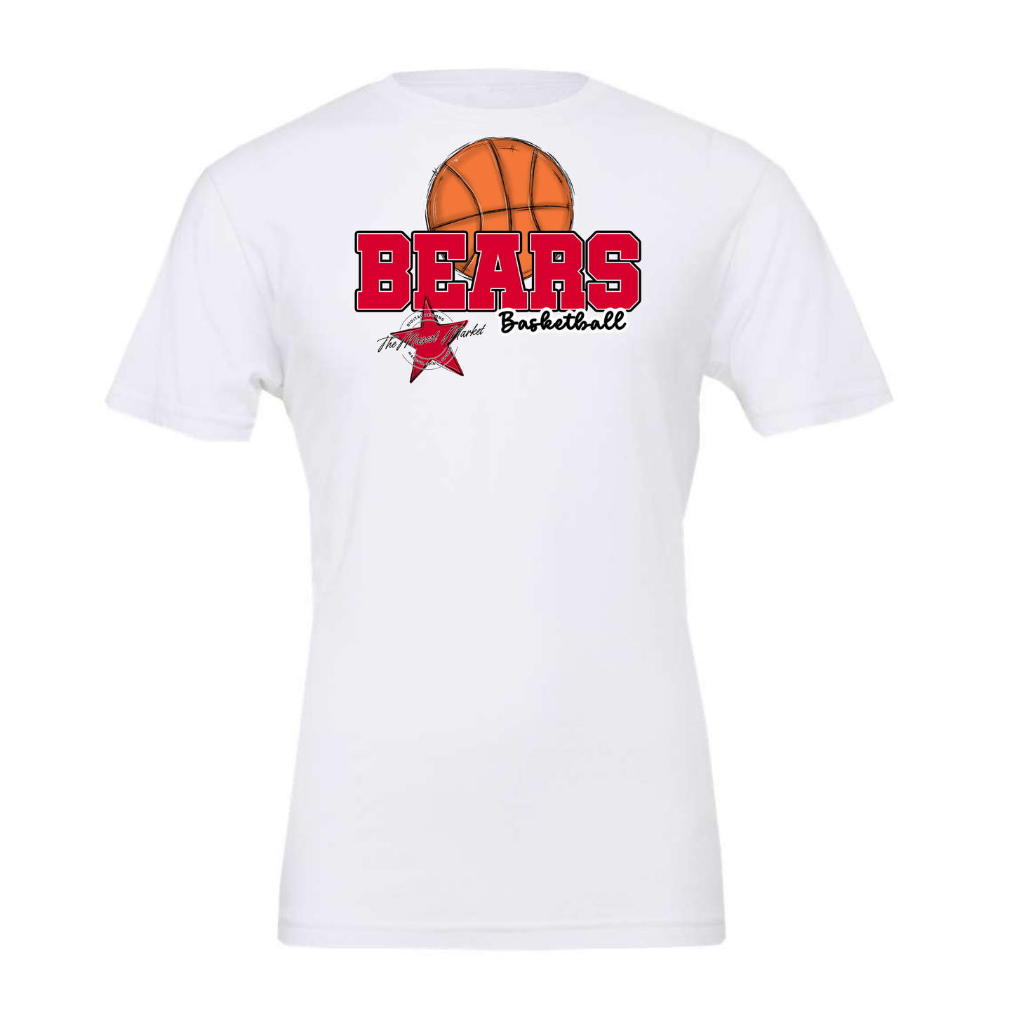 Bears Varsity Basketball Design-Red