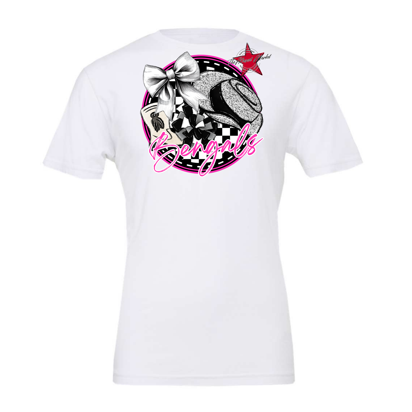 Bengals Circle Drillteam Design-Pink