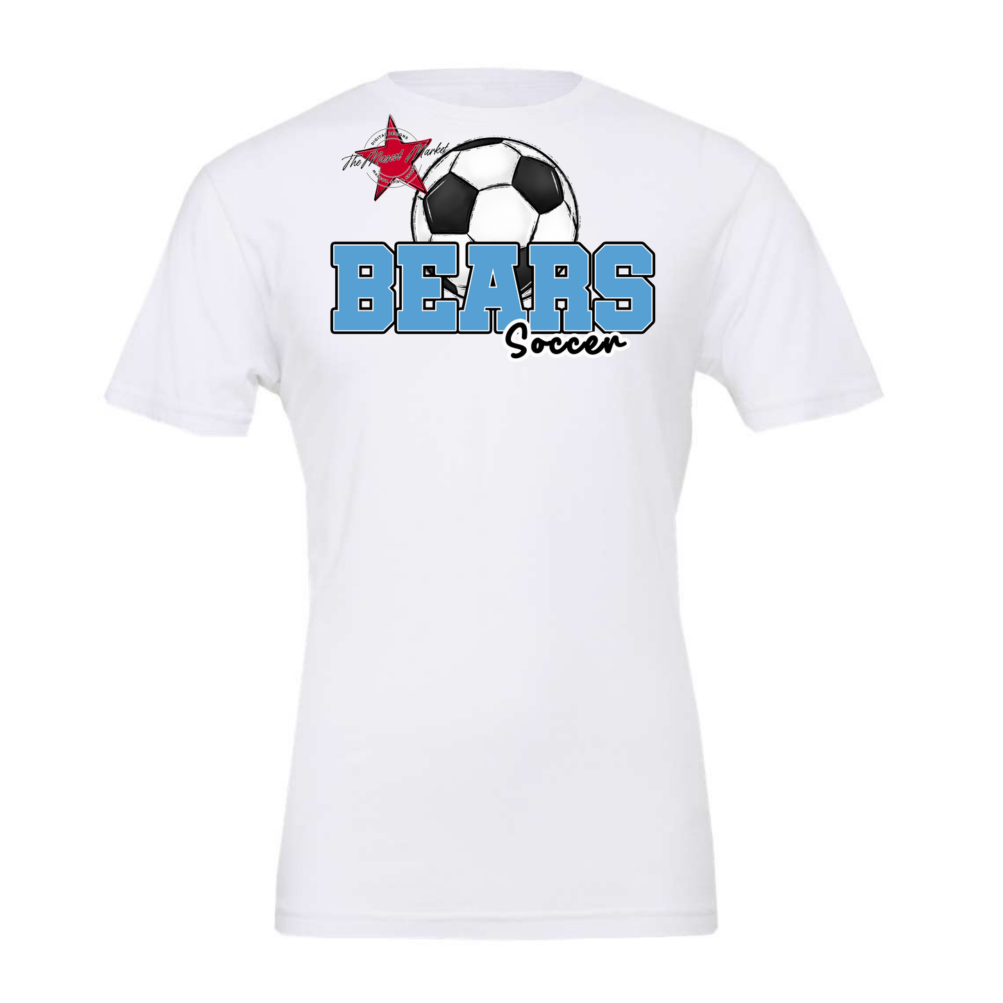 Bears Varsity Soccer Design-Carolina Blue