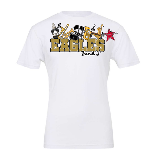 Eagles Varsity Band Design-Gold