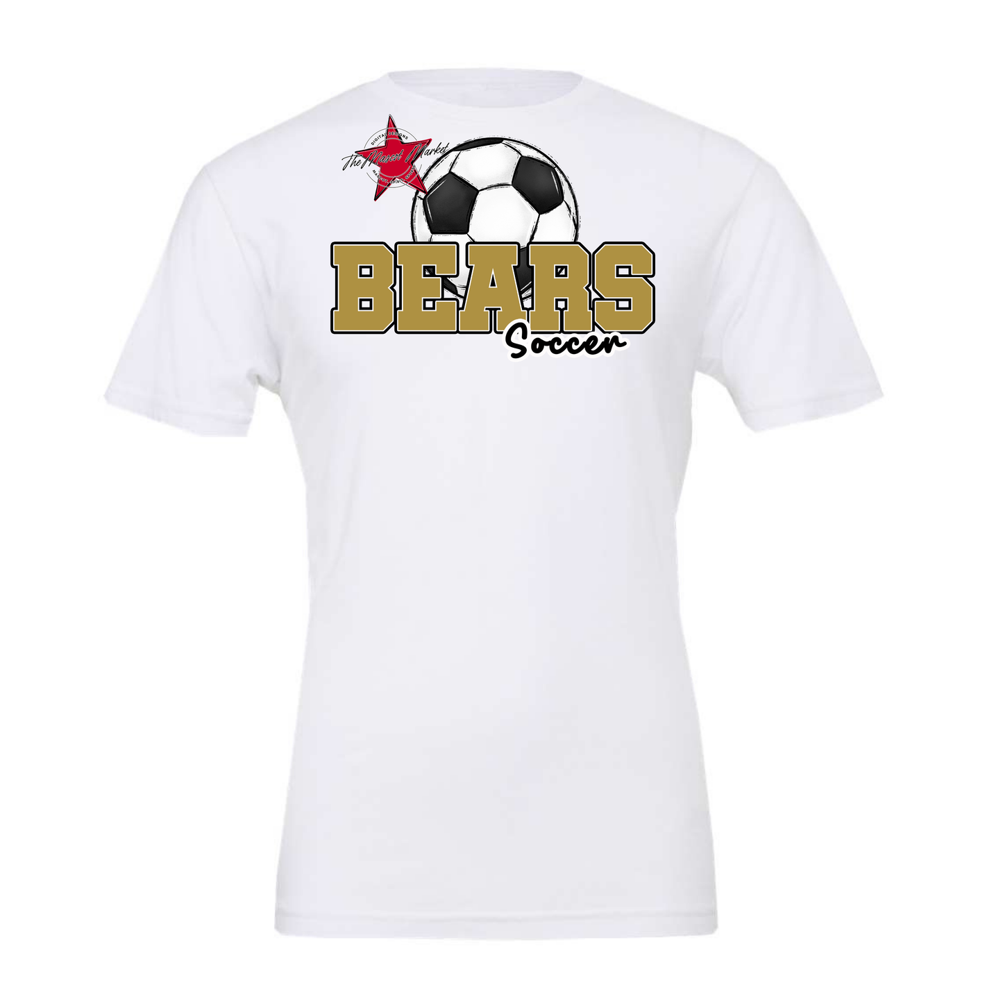 Bears Varsity Soccer Design-Gold
