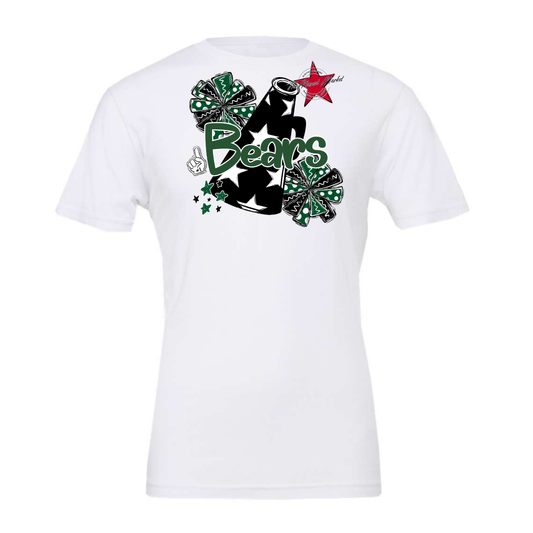 Bears Megaphone Alpha Design-Green