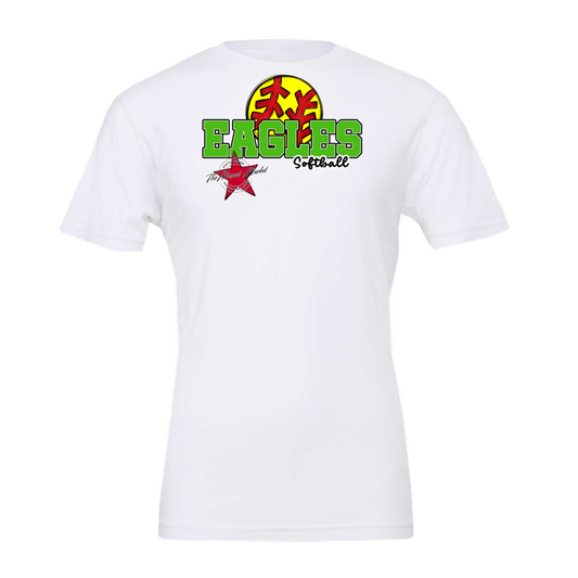 Eagles Varsity Softball Design-Bright Green