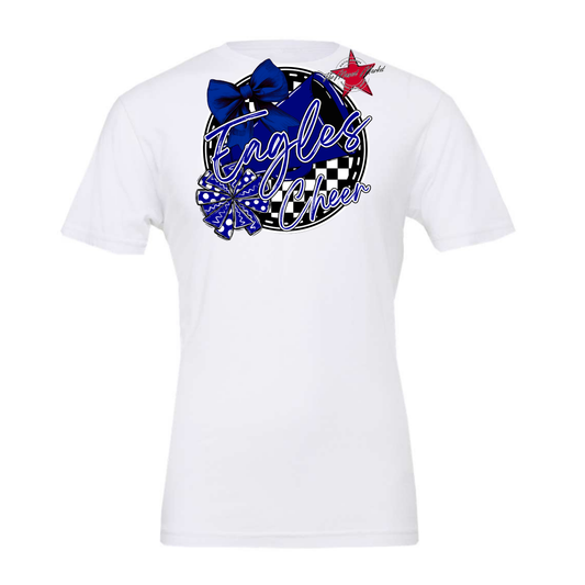 Eagles Circle Cheer Design-Blue