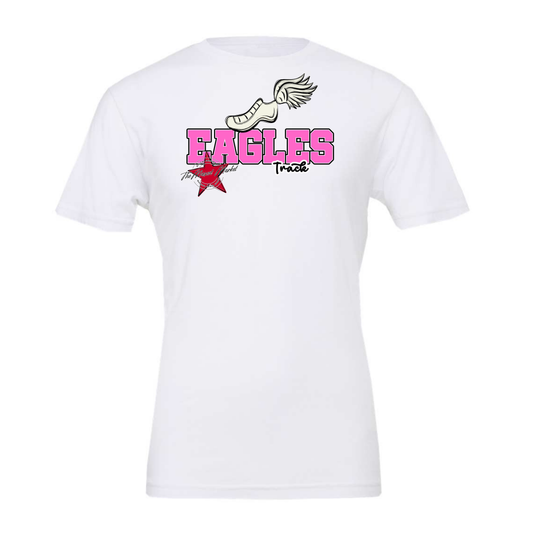 Eagles Varsity Track Design-Baby Pink