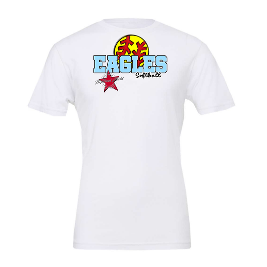 Eagles Varsity Softball Design-Columbia Blue