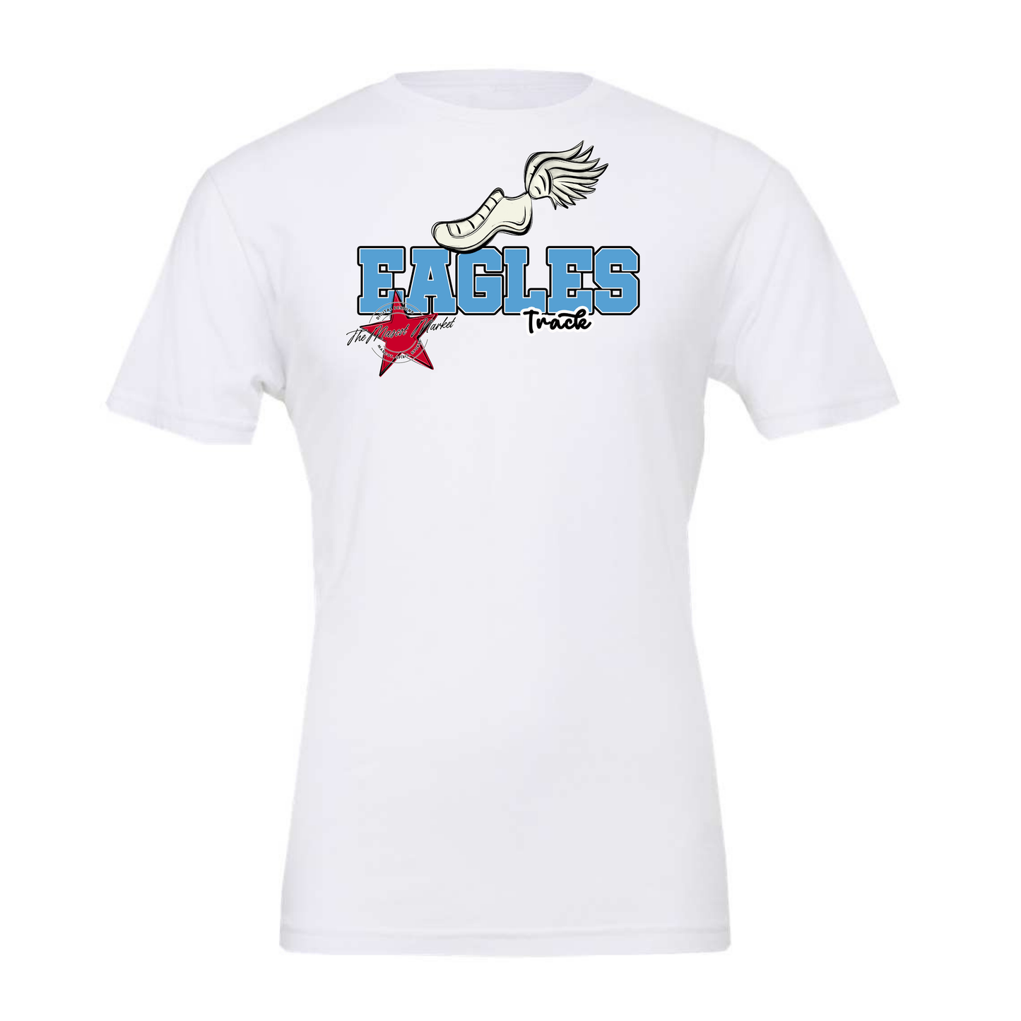 Eagles Varsity Track Design-Carolina Blue