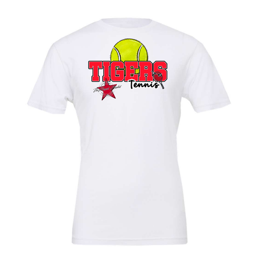 Tigers Varsity Tennis-Bright Red