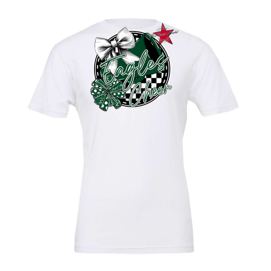 Eagles Circle Cheer Design-Green