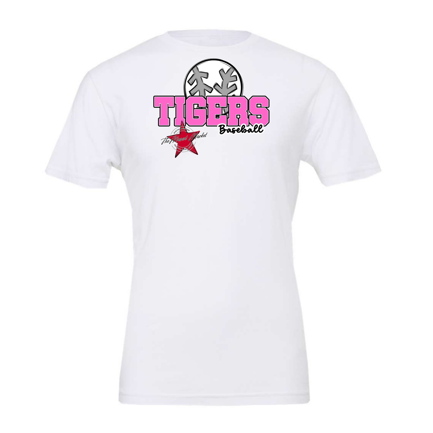 Tigers Varsity Baseball-Baby Pink