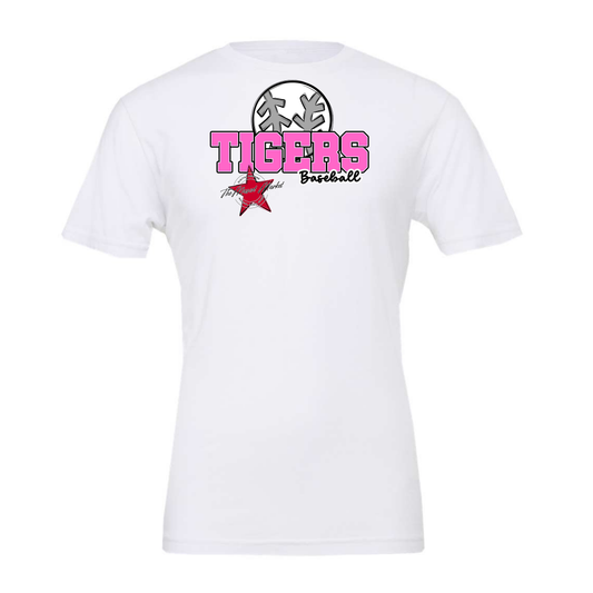Tigers Varsity Baseball-Baby Pink